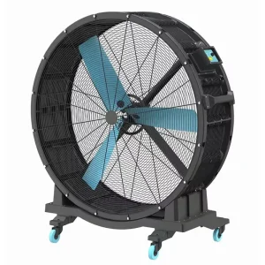 heavy duty drum fan for warehouses and industrial applications
